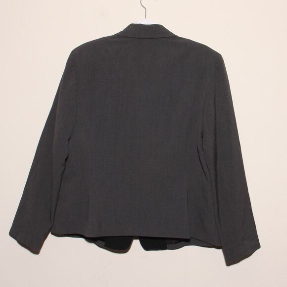 Vintage Jones Studio Two tone CollarStyle Blazer Jacket Size 16 - Picture 2 of 7